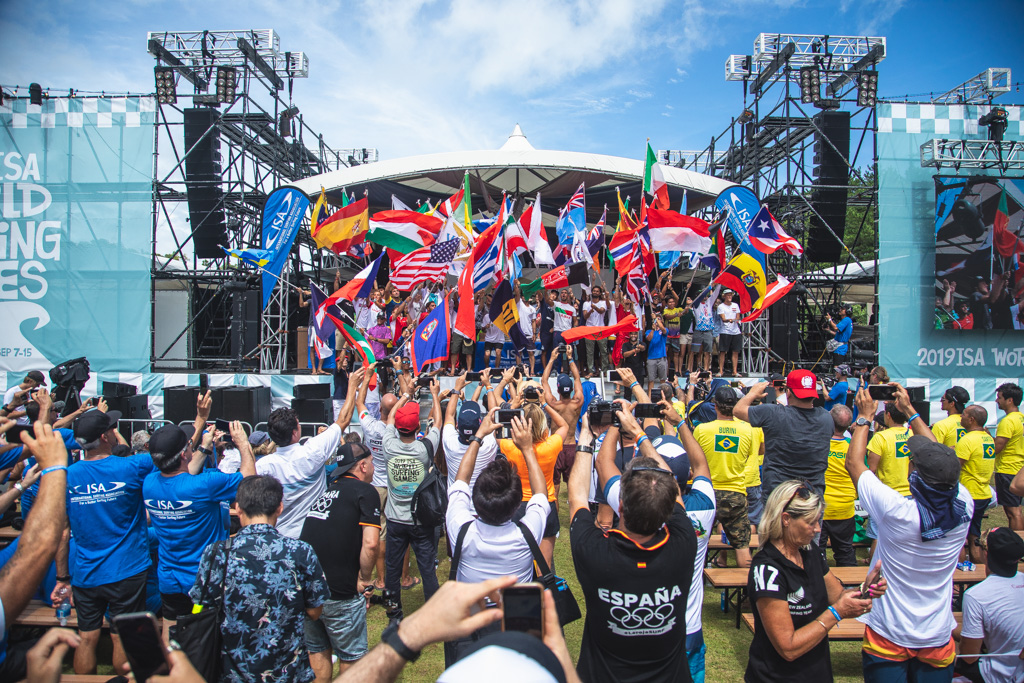 La ISA Pospone el Surf City El Salvador ISA World Surfing Games