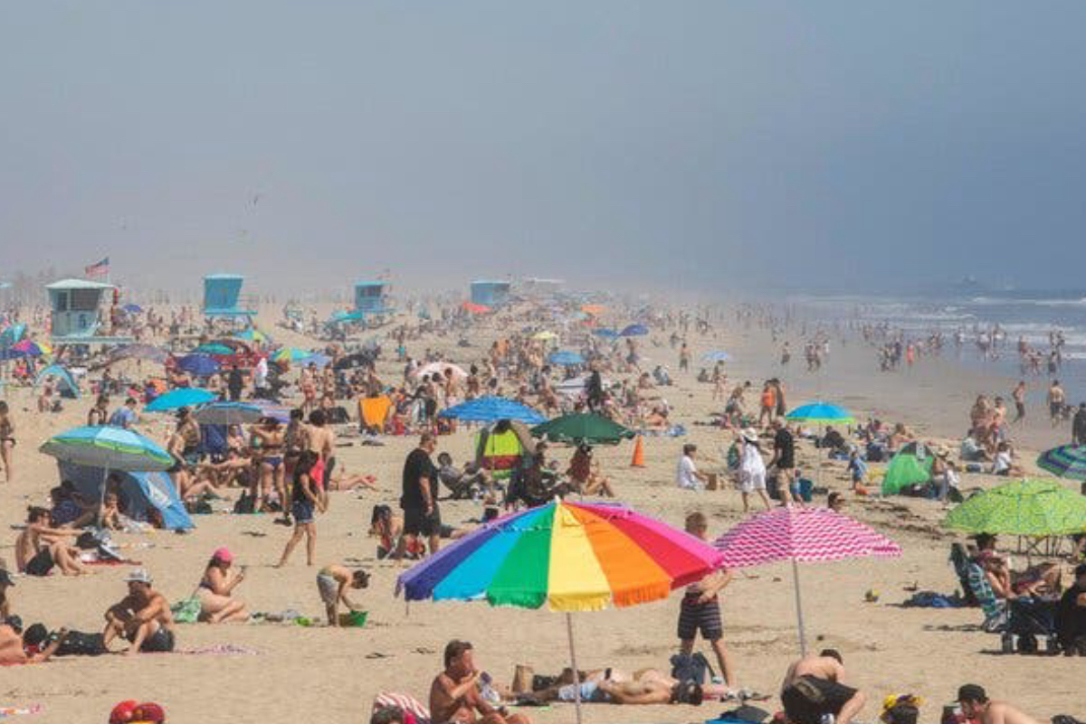 California volver&aacute; a cerrar sus playas tras lucir abarrotadas en plena pandemia 