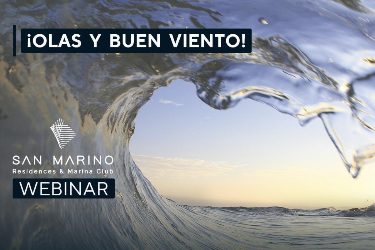 Webinar - "&iexcl;Olas y buen viento!", para todos los amantes del mar