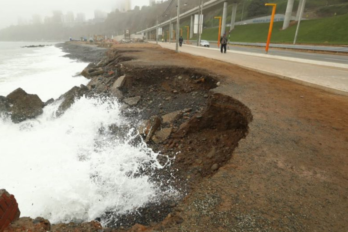 Miraflores reforzar&aacute; espigones para frenar erosi&oacute;n en sus playas 