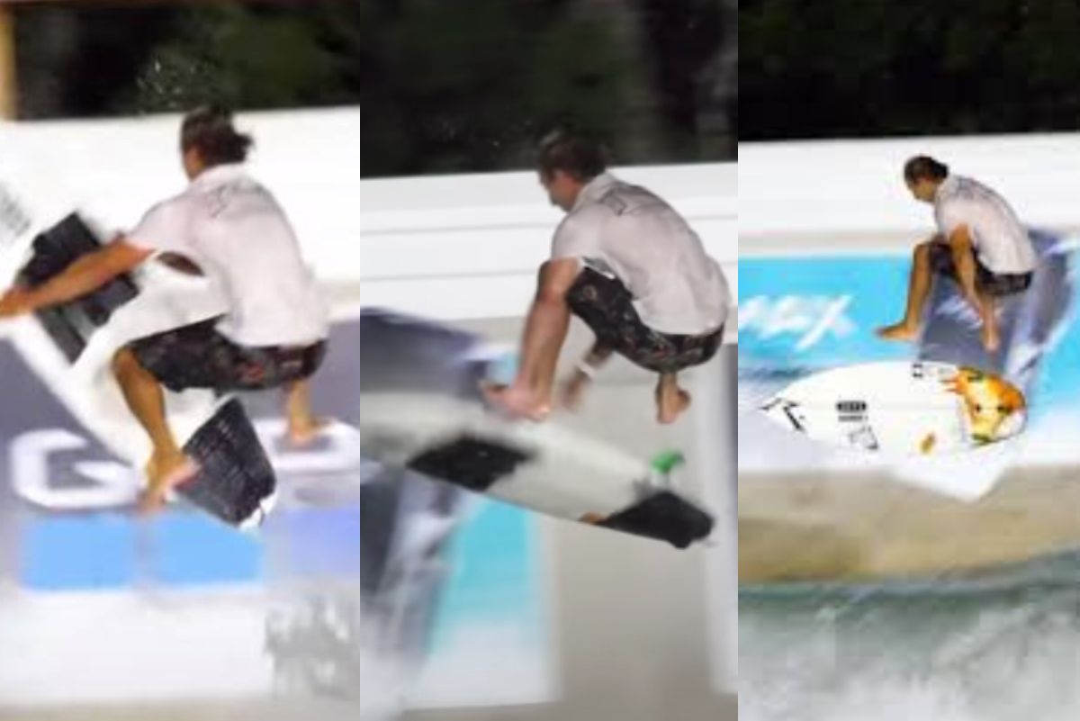 "Superman Fingerflip", la maniobra del skate que se hizo por primera vez en el surfing 