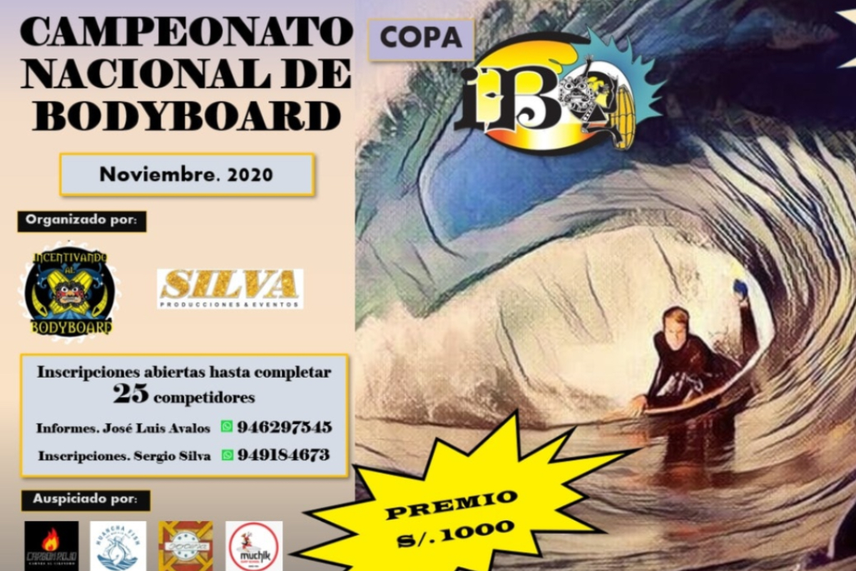 Se viene el 1er campeonato de bodyboard edici&oacute;n virtual