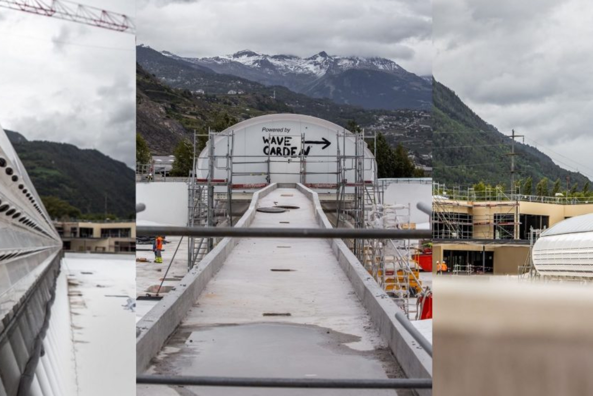 Suiza se prepara para su primera experiencia en piscina de olas 