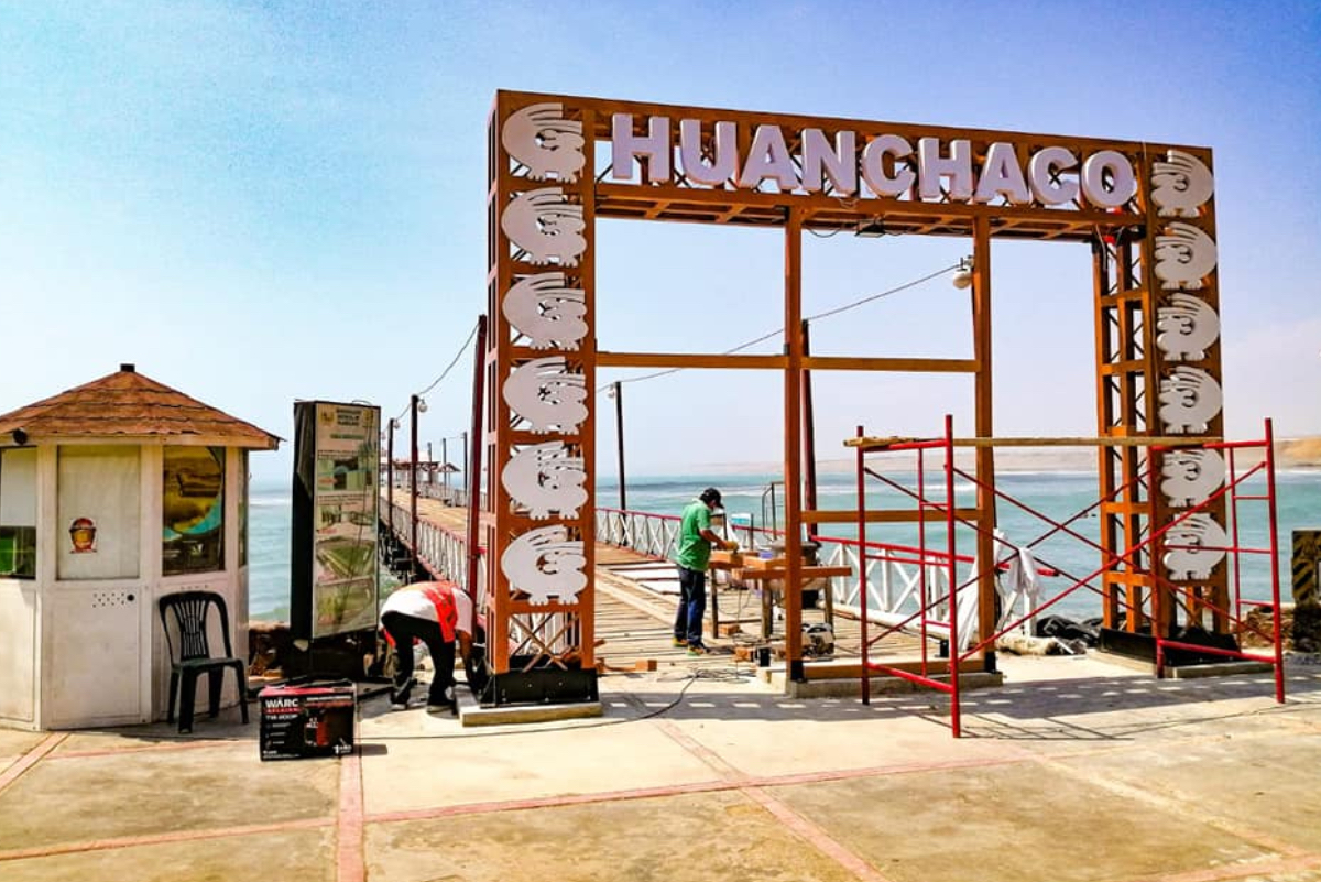 Huanchaco remodela su muelle por aniversario