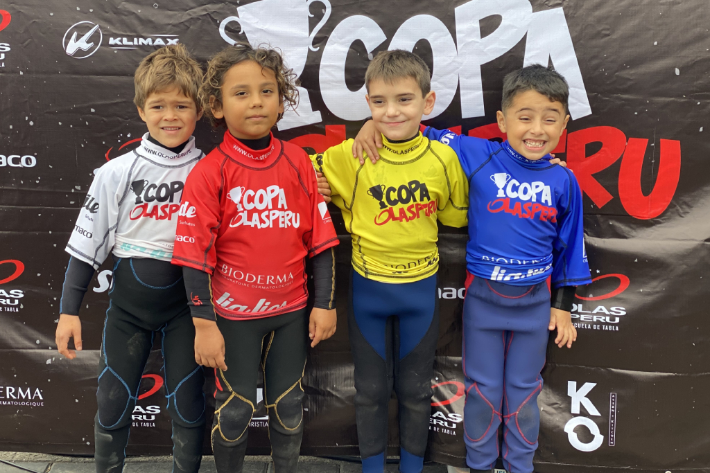 La Copa Olas Per&uacute; qued&oacute; en manos de los Mini Groms