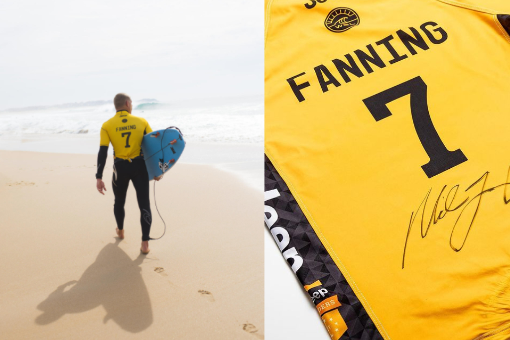 Mick Fanning subastar&aacute; lycra que us&oacute; en el Pipe Master 2015