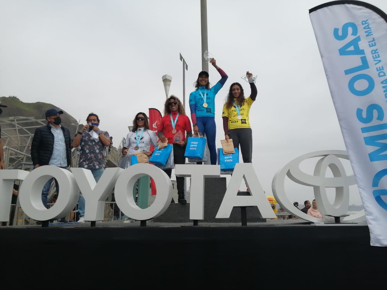 Peruanos hicieron podio en la tercera fecha del Tour Latino en Miraflores