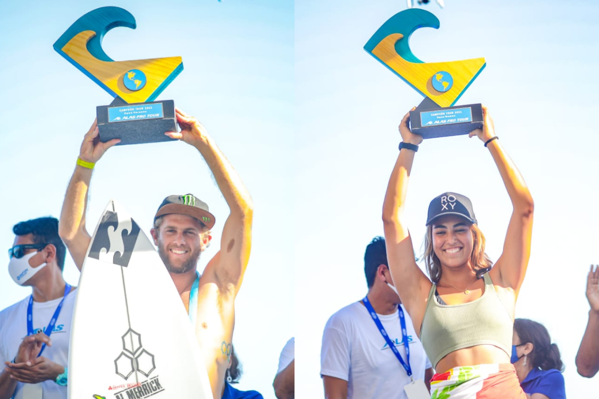 Miguel Tudela y Sol Aguirre campeones continentales ALAS 2021