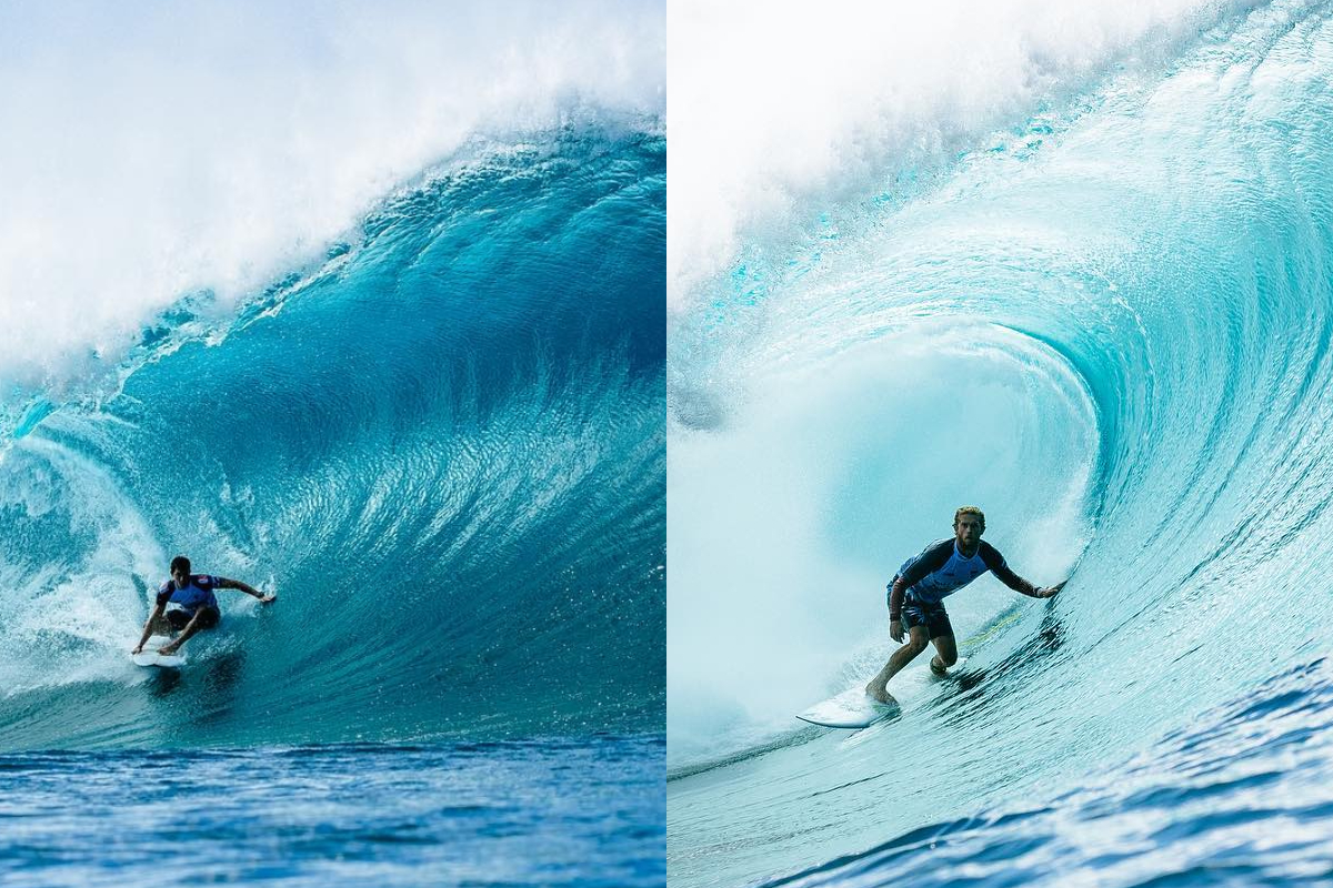 Lucca Mesinas y Miguel Tudela debutan en el Tour Mundial de Surf 