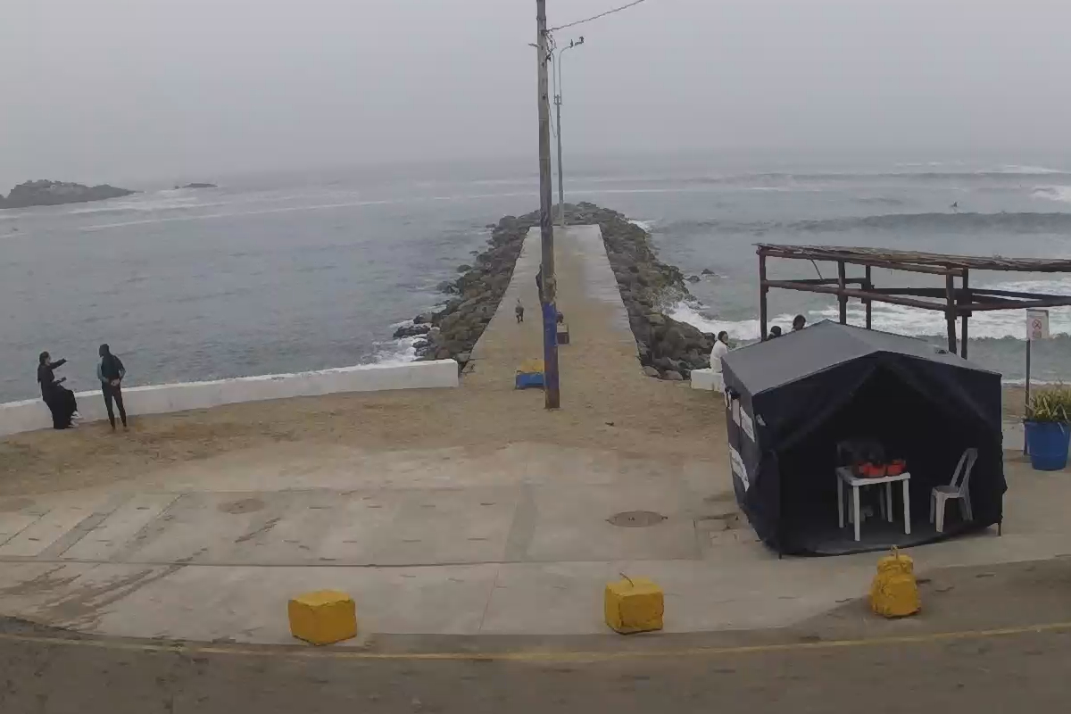 Sigue en tiempo real las olas en San Bartolo 