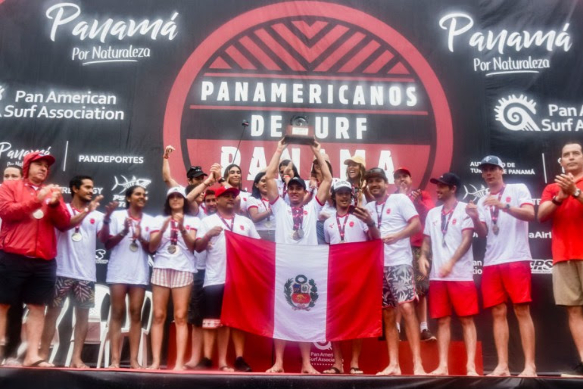 Per&uacute; se coron&oacute; subcampe&oacute;n en los Panamericanos de Surf 2022