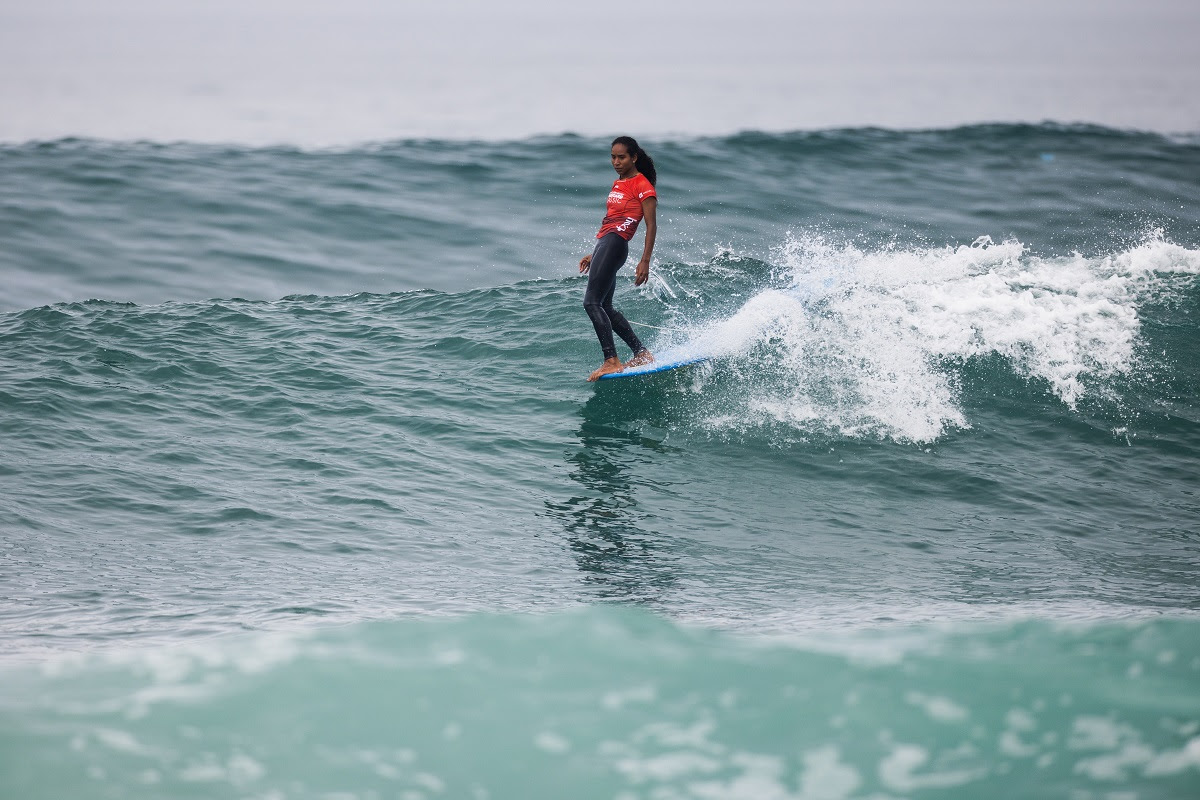En vivo ahora: Mar&iacute;a Fernanda Reyes por su pase a cuartos de final en Huntington Beach 