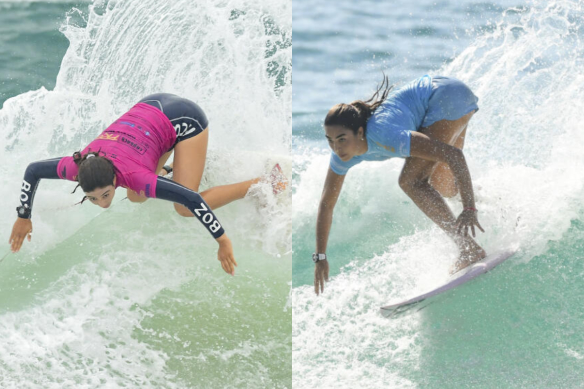 Daniella Rosas y Sol Aguirre en la misma serie del Challenger Series en Huntington Beach