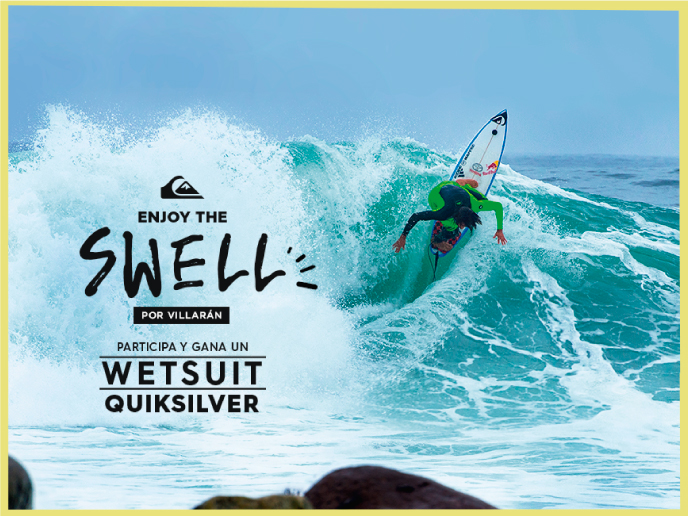Quiksilver y Gabriel Villar&aacute;n presentan el concurso &ldquo;Enjoy The Swell&rdquo;
