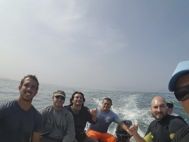 Fot&oacute;grafo local El&iacute;as Drago y su incidente en la ultima crecida en Pico Alto 