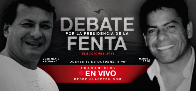 Se viene el debate elecciones FENTA 2016 y ser&aacute; transmitido a trav&eacute;s de Olasperu.com
