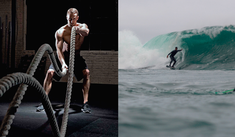 La onda crossfit y c&oacute;mo ayuda en tu surfing
