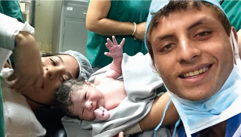 Bienvenido Luciano, el primog&eacute;nito de Luis Eduardo Escudero  
