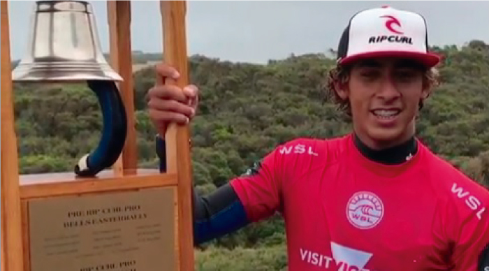 Samuel Pupo gana los triales para Bells Beach
