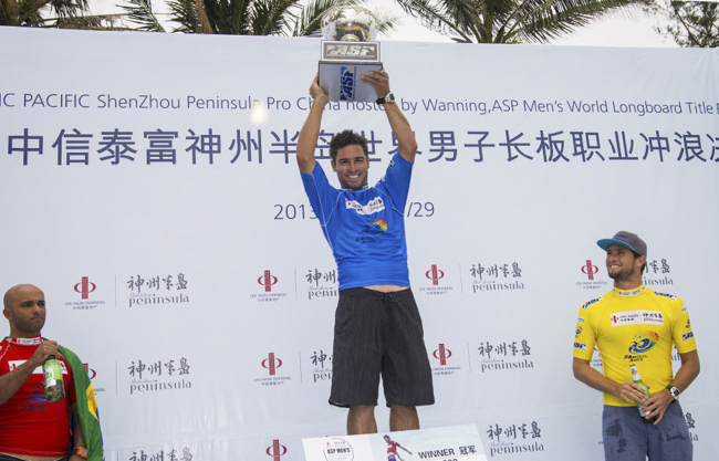 Piccolo Clemente se alista para la segunda fecha del Tour Mundial de longboard en Francia