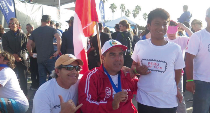 Peruanos finalizan dentro del Top ten el mundial de Surf Adaptado 
