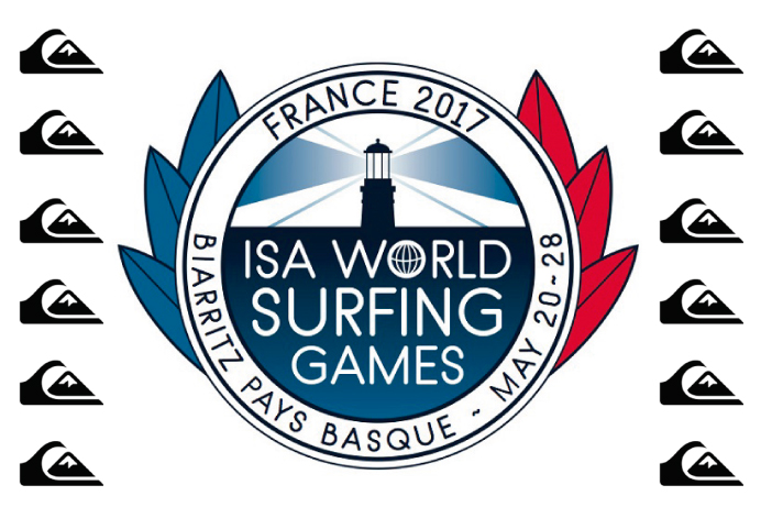 Quiksilver ser&aacute; el patrocinador oficial de los ISA World Surfing Games