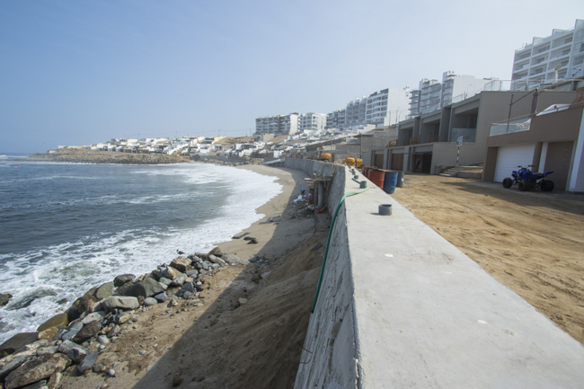 Con respecto a las obras que se est&aacute;n haciendo en la playa Caballeros (ex Se&ntilde;oritas) y la erosi&oacute;n que se viene generando.