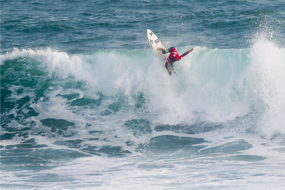 [VIDEO + FOTOS] - Seis peruanos en cuartos de final del Rip Curl Pro San Bartolo
