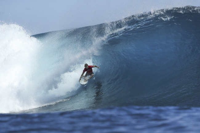 Medina, Slater y Florence dominan en la tercera ronda del Fiji Pro