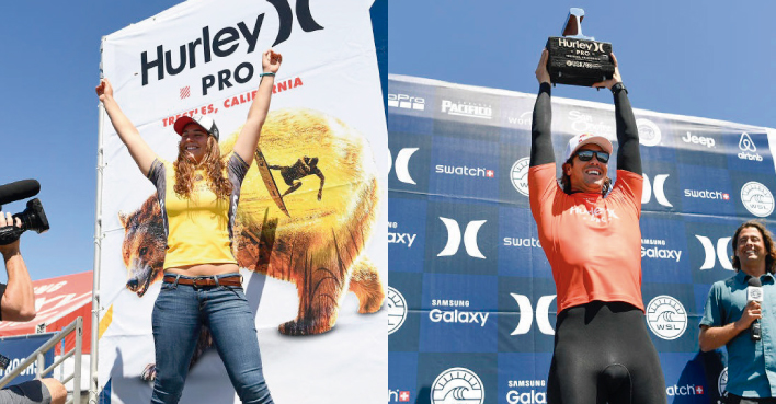 Jordy Smith y Tyler Wright se consagran en Lower
