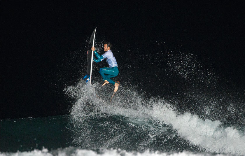 Surf Nocturno en San Bartolo
