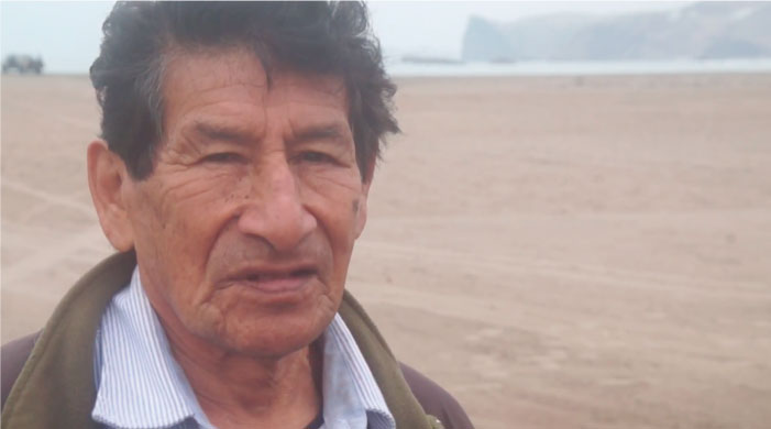 Palabras de "El Chumpi", El Hombre de Puerto Viejo.