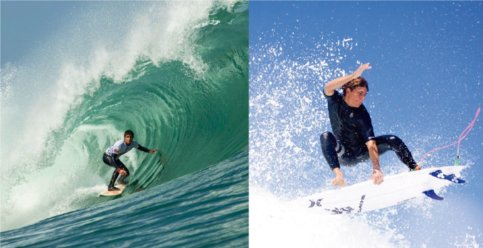 Tudela y Correa, los m&aacute;s j&oacute;venes del Quiksilver Pico Alto que buscar&aacute;n ma&ntilde;ana hacer historia