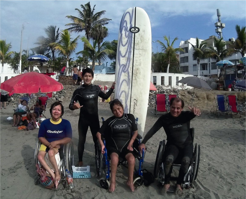 Inspiration Surf School, la primera escuela de surf adaptado de Huanchaco