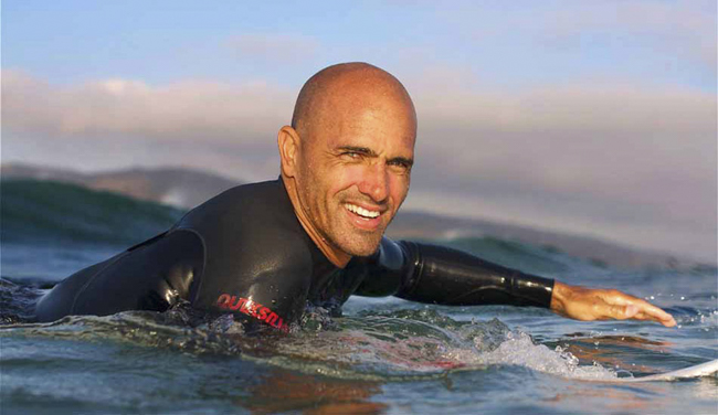 Kelly Slater quiere estar en los Juegos Ol&iacute;mpicos del 2020