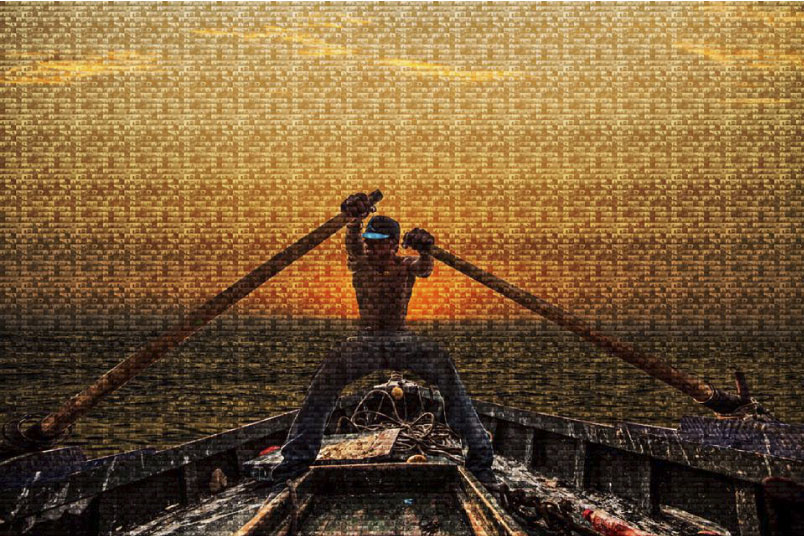 Estas son algunas obras de arte del SURF ART PER&Uacute; 2016

