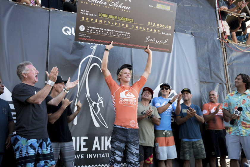 Grande, Jhon Jhon Florence se lleva el Eddie Aikau 2016 