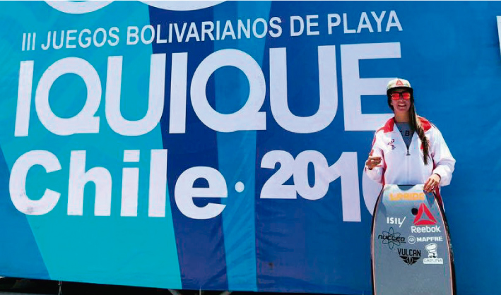 Buen debut del equipo peruano de bodyboard en los Juegos Bolivarianos de Playa en Chile
