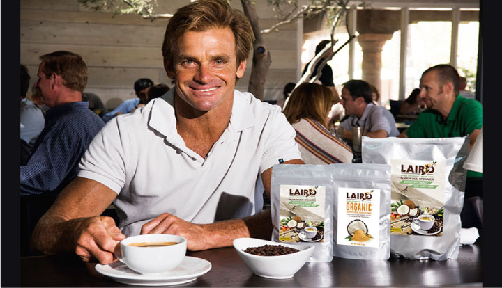 Caf&eacute; peruano el secreto mejor guardado del mostro Laird Hamilton 
