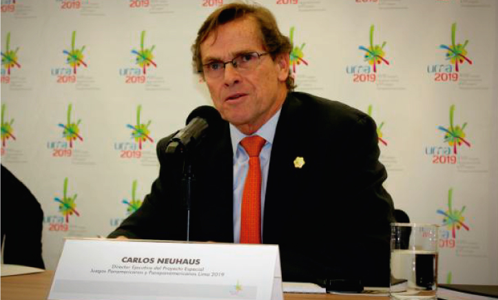 Presidente de la FENTA asumir&aacute; el cargo de director ejecutivo de los Juegos Panamericanos Lima 2019
