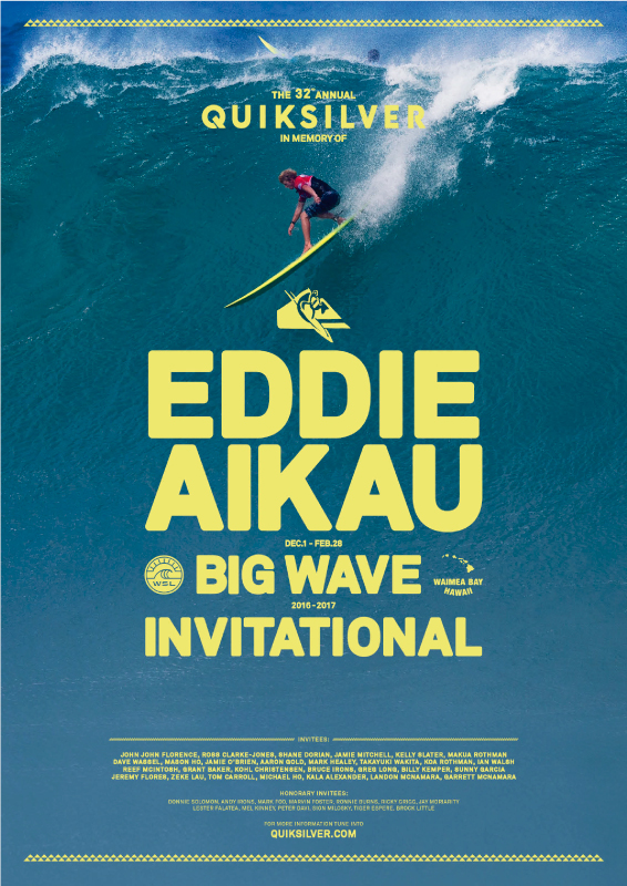 EL QUIKSILVER IN MEMORY OF EDDIE AIKAU VA - INVITADOS ANUNCIADOS